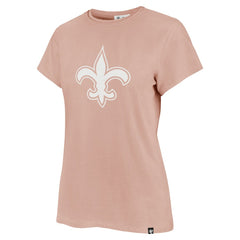New Orleans Saints '47 Women's Premier Frankie T-Shirt Light Pink | 47 brand