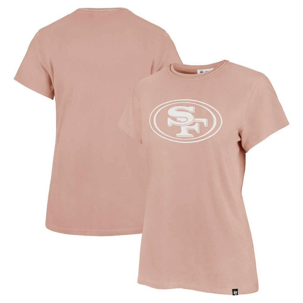 San Francisco 49ers '47 Women's Premier Frankie T-Shirt Light Pink | 47 brand