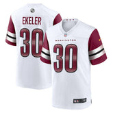 Austin Ekeler Washington Commanders Game Jersey White | Nike for Sale