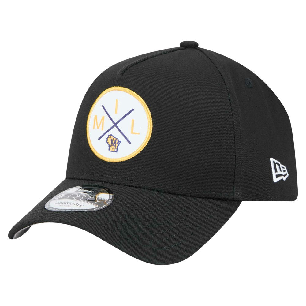 Milwaukee Brewers New Era 9FORTY A-Frame Adjustable Hat - MLB