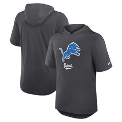 Detroit Lions Tri-Blend Performance Hoodie T-Shirt Anthracite | Nike for Sale