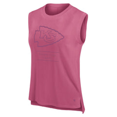 Kansas City Chiefs Women's Studio Embrace Tank Top Pink | Fanatics