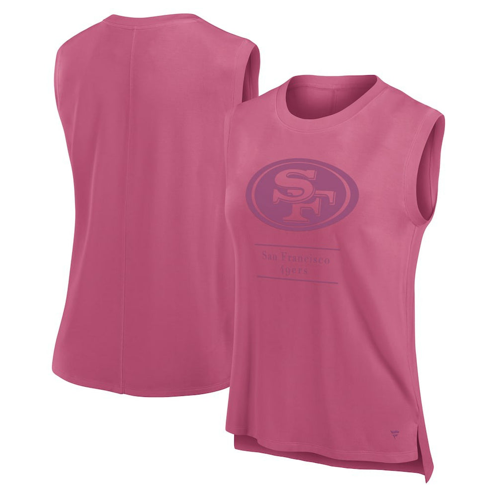 San Francisco 49ers Women's Studio Embrace Tank Top Pink | Fanatics