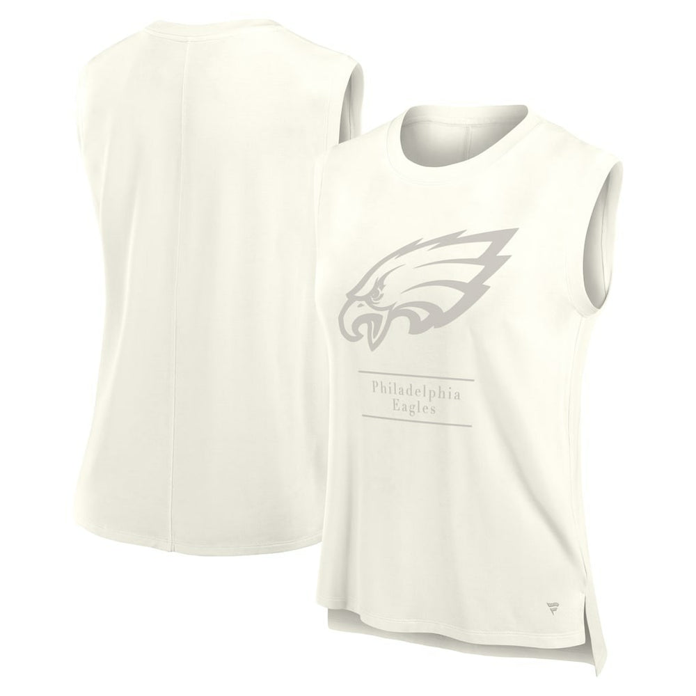 Philadelphia Eagles Women's Studio Embrace Tank Top Cream | Fanatics
