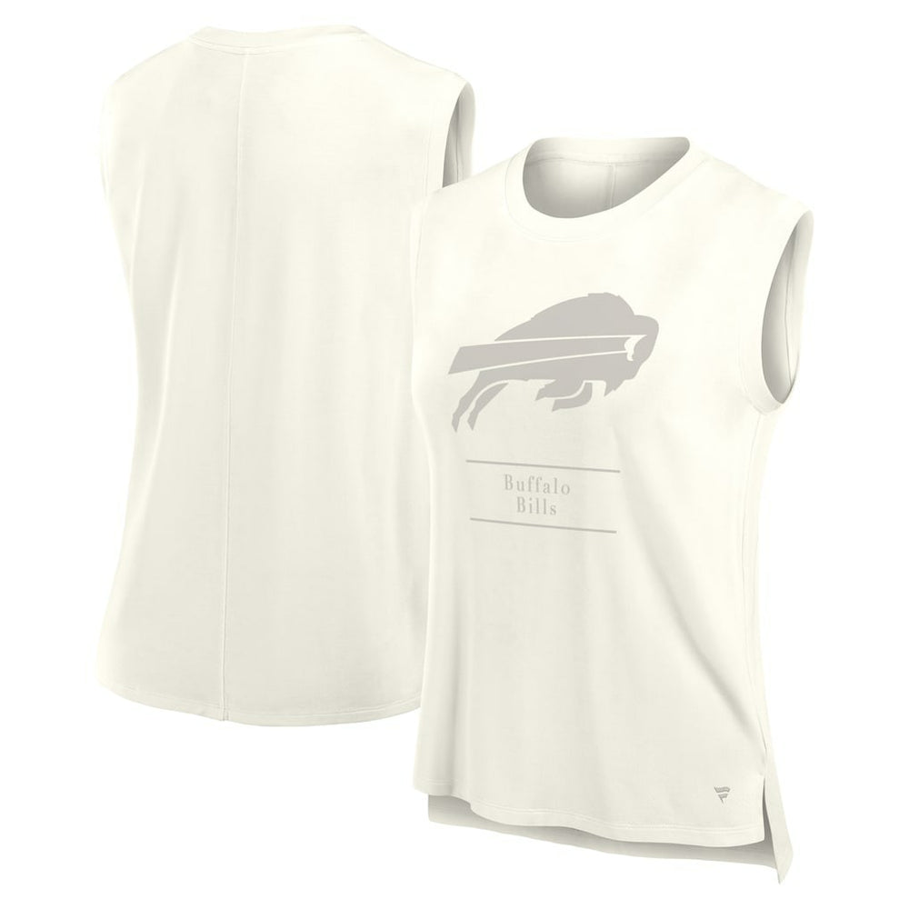 Buffalo Bills Women's Studio Embrace Tank Top Cream | Fanatics