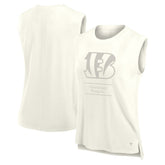 Cincinnati Bengals Women's Studio Embrace Tank Top Cream | Fanatics