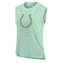 Indianapolis Colts Women's Studio Embrace Tank Top Mint | Fanatics