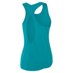 Miami Dolphins Women's Iron Fan Tank Top Aqua | Fanatics