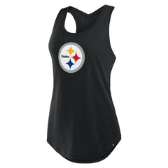 Pittsburgh Steelers Women's Iron Fan Tank Top Black | Fanatics
