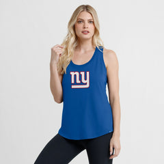 New York Giants Women's Iron Fan Tank Top Royal | Fanatics