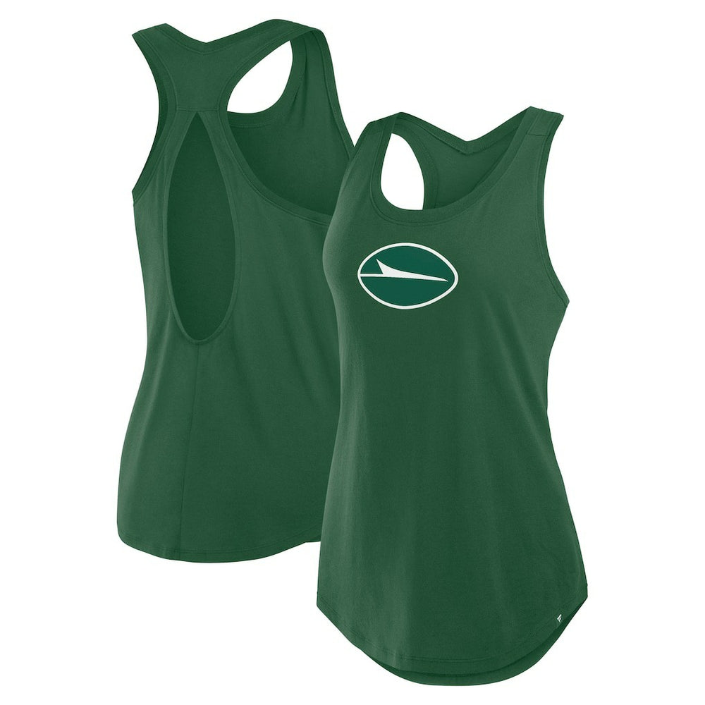New York Jets Women's Iron Fan Tank Top Green | Fanatics