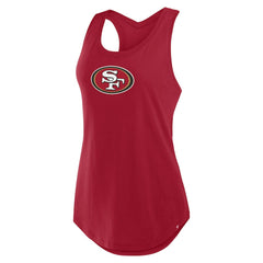 San Francisco 49ers Women's Iron Fan Tank Top Scarlet | Fanatics