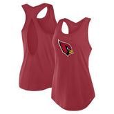 Arizona Cardinals Women's Iron Fan Tank Top Cardinal | Fanatics