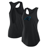 Carolina Panthers Women's Iron Fan Tank Top Black | Fanatics