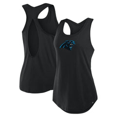 Carolina Panthers Women's Iron Fan Tank Top Black | Fanatics