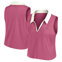 Kansas City Chiefs Women's Studio Wellness V-Neck Tank Top Pink | Fanatics