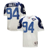 Charles Haley Dallas Cowboys 1994 Authentic Throwback Retired Player Jersey White | Mitchell & Ness