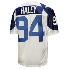 Charles Haley Dallas Cowboys 1994 Authentic Throwback Retired Player Jersey White | Mitchell & Ness