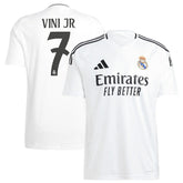 Vini Jr. Real Madrid 2024/25 Home Replica Player Jersey White | Adidas discount