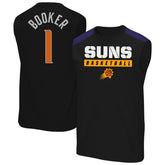 Devin Booker Phoenix Suns Profile Big & Tall Player Muscle Tank Black - NBA