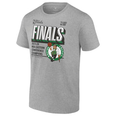 Boston Celtics 2024 Eastern Conference Champions Locker Room Big & Tall T-Shirt Heather Gray - NBA