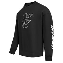 Baltimore Orioles Pro Standard Paint The City Dropped Shoulder Pullover Sweatshirt - MLB