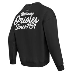 Baltimore Orioles Pro Standard Paint The City Dropped Shoulder Pullover Sweatshirt - MLB