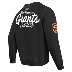 San Francisco Giants Pro Standard Paint The City Dropped Shoulder Pullover Sweatshirt - MLB