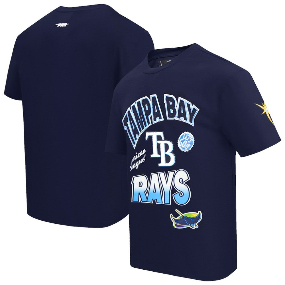 Tampa Bay Rays Pro Standard Turn It Up Dropped Shoulder T-Shirt - MLB