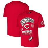 Cincinnati Reds Pro Standard Turn It Up Dropped Shoulder T-Shirt - MLB