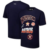 Houston Astros Pro Standard Turn It Up Dropped Shoulder T-Shirt - MLB
