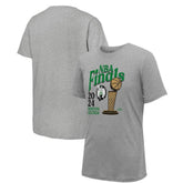 Boston Celtics Stadium Essentials Unisex 2024 NBA Finals Revolution T-Shirt Heather Gray - NBA