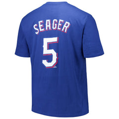 Corey Seager Texas Rangers Fanatics Big & Tall Name & Number T-Shirt - MLB