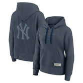 New York Yankees Fanatics Women's Elements Future Ground Subtle Tonal Pullover Hoodie - MLB