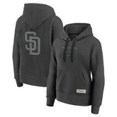 San Diego Padres Fanatics Women's Elements Future Ground Subtle Tonal Pullover Hoodie - MLB