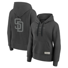 San Diego Padres Fanatics Women's Elements Future Ground Subtle Tonal Pullover Hoodie - MLB