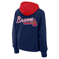 Atlanta Braves Fanatics Women's Oversized Legacy Favorite Spectator Pullover Hoodie - MLB