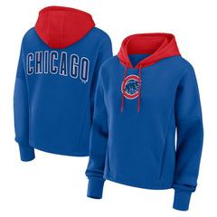 Chicago Cubs Fanatics Women's Oversized Legacy Favorite Spectator Pullover Hoodie - MLB