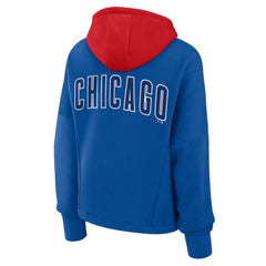 Chicago Cubs Fanatics Women's Oversized Legacy Favorite Spectator Pullover Hoodie - MLB
