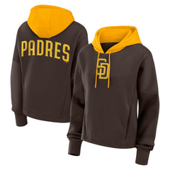 San Diego Padres Fanatics Women's Oversized Legacy Favorite Spectator Pullover Hoodie - MLB