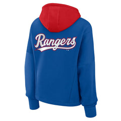 Texas Rangers Fanatics Women's Oversized Legacy Favorite Spectator Pullover Hoodie - MLB