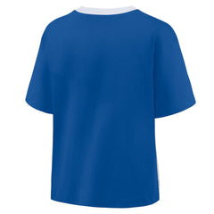 Los Angeles Dodgers Fanatics Oversized Race To Win V-Neck T-Shirt - MLB