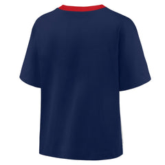 Boston Red Sox Fanatics Oversized Race To Win V-Neck T-Shirt - MLB