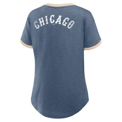 Chicago White Sox Fanatics Women's Binge Worthy Stadium Slub V-Neck T-Shirt - MLB