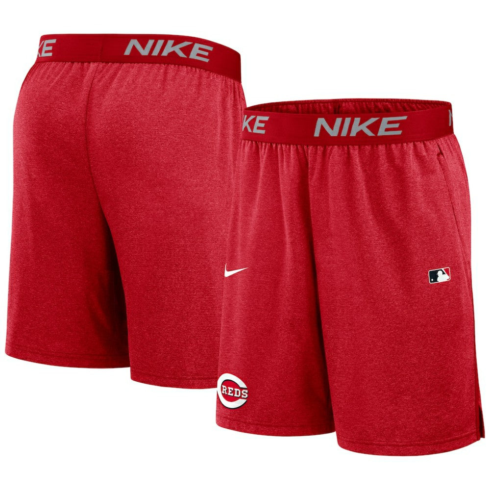 Cincinnati Reds Nike Authentic Collection Performance Knit Shorts - MLB