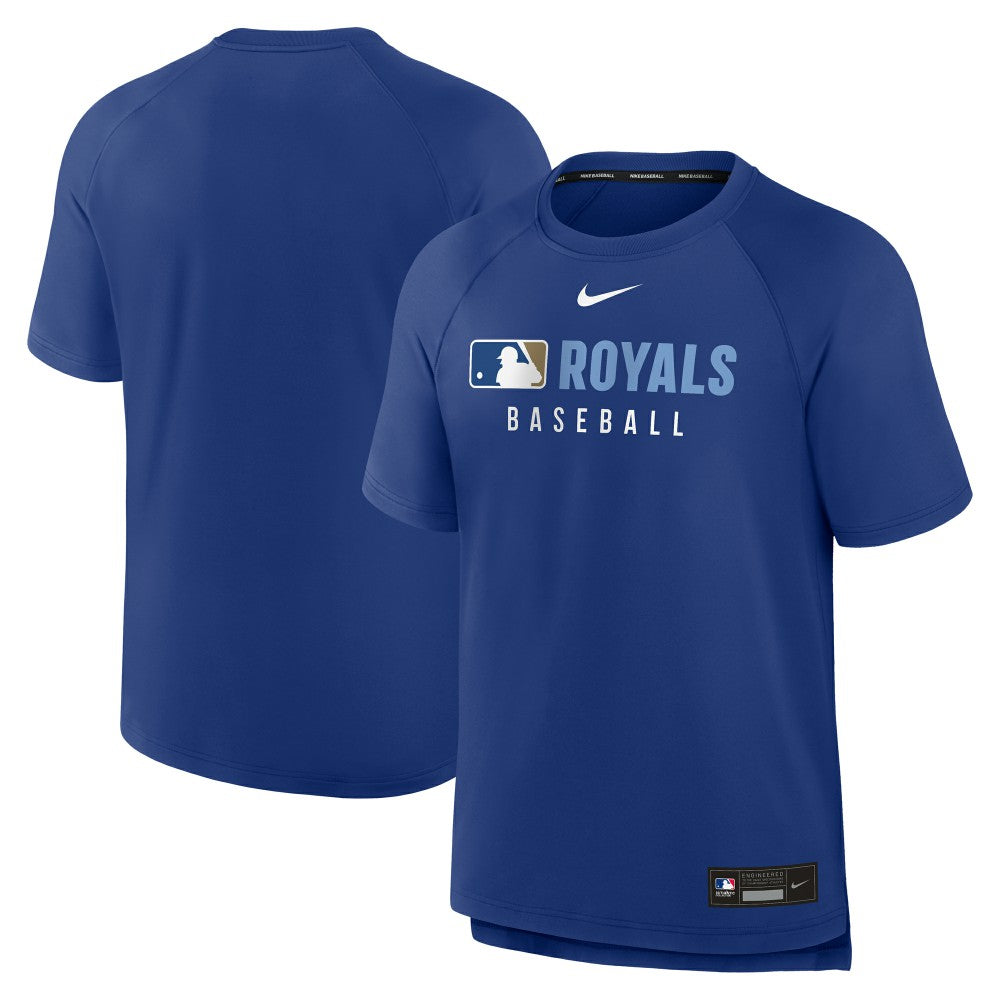 Kansas City Royals Nike Authentic Collection Pregame Raglan Dri-FIT T-Shirt - MLB