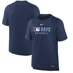 Tampa Bay Rays Nike Authentic Collection Pregame Raglan Dri-FIT T-Shirt - MLB