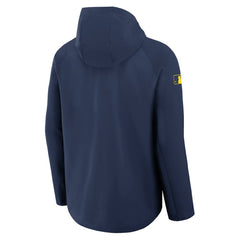 Milwaukee Brewers Nike Authentic Collection Raglan Performance Full-Zip Jacket - MLB