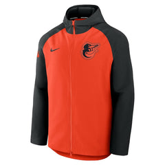 Baltimore Orioles Nike Authentic Collection Raglan Performance Full-Zip Jacket - MLB