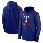 Texas Rangers Nike Authentic Collection Performance Pullover Hoodie - MLB